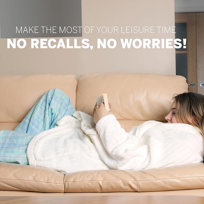 Serta Reversible Fleece to Sherpa Electric Throw Blanket, Fast Heating, Auto Shut Off Timer, Multi Heat Setting, ETL Certified, Machine Washable, Grey 50"x 60"