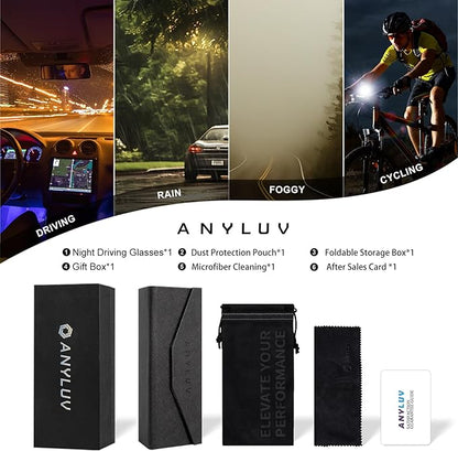 ANYLUV Blue Light Blocking Glasses Men Computer Gaming Glasses Lightweight Al-Mg Metal Anti Eyestrain Eye Protection