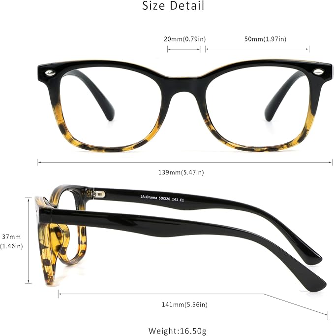 LifeArt Blue Light Blocking Glasses Anti Eyestrain Computer Reading Glasses Gaming GlassesTV Glasses Women and Men Anti Glare
