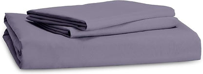 Bedsure Duvet Cover King Size - Soft Double Brushed Bedding Set for Kids & Adults, Zipper Closure, 3 Pieces, Includes 1 Duvet Cover (104"x90") & 2 Pillow Shams, NO Comforter, Grayish Purple