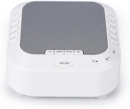 Noise Sound Machine with 28 Soothing Sounds Night Light White Noise Machine for Adults Baby Kids Sleep Machines Multi Button Quick Control Levels 3 Timers for Home Office Travel