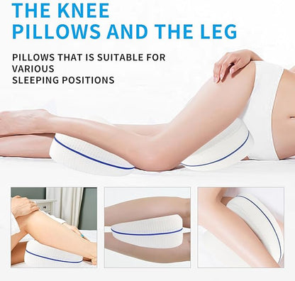 Leg Pillow, Knee Pillow for Side Sleepers, Leg Pillows for Sleeping, Knee Cushion for Sleeping,Suitable for Relieving Leg, Back, Knee Pain