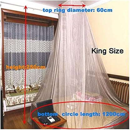 EMF Protection Anti Radiation Dome Bed Canopy,Blocks Radiation/EMF/WiFi/ 5G & Other RF(Size:Qween(50x230x800cm/1.6x7.5x26ft))