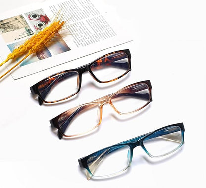 JOSCHOO Computer Reading Glasses for Women and Men 6 Pack Blue Light Blocking Spring Hinge Readers