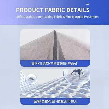 100% Silver Fiber EMF Shielding Bed Canopy,EMF Shielding Bed Canopy,Effective Shielding 99.99% of Daily electromagnetic Radiation EMF/RF/Wi-Fi/Cell Phone Signal (180 * 220 * 185CM)