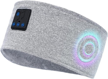 Aurya Sleep Headphones Sports Wireless Bluetooth Headband for Side Sleeper, Bluetooth 5.4, with Ultra-Thin HD Stereo Speaker, Sleeping Headphone for Women Men Running Yoga Workout