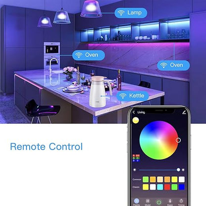 Smart Plug Mini HomeKit, Smart WiFi Outlet Support Apple HomeKit, Alexa and Google Assistant Voice Control Socket with Timer Schedule and Group Control Apple MFi Certified No Hub Required 2 Pack