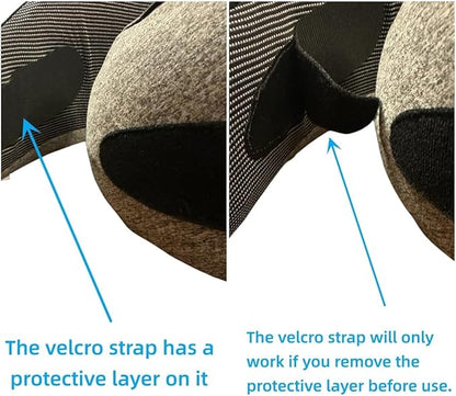 WEERSHUN Travel Pillows for Airplanes,2024 New Travel Pillow,Travel Neck Pillow Airplane Memory Foam Travel Pillow Neck Pillow for Traveling Suitable for Airplanes,Offices and Cars