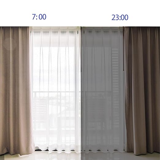 Automatic Curtain Opener and Closer Single - Roman Rod Rail Smart Curtain Opener Robot, Low Noise APP Control Electric Curtain Track for Home Office