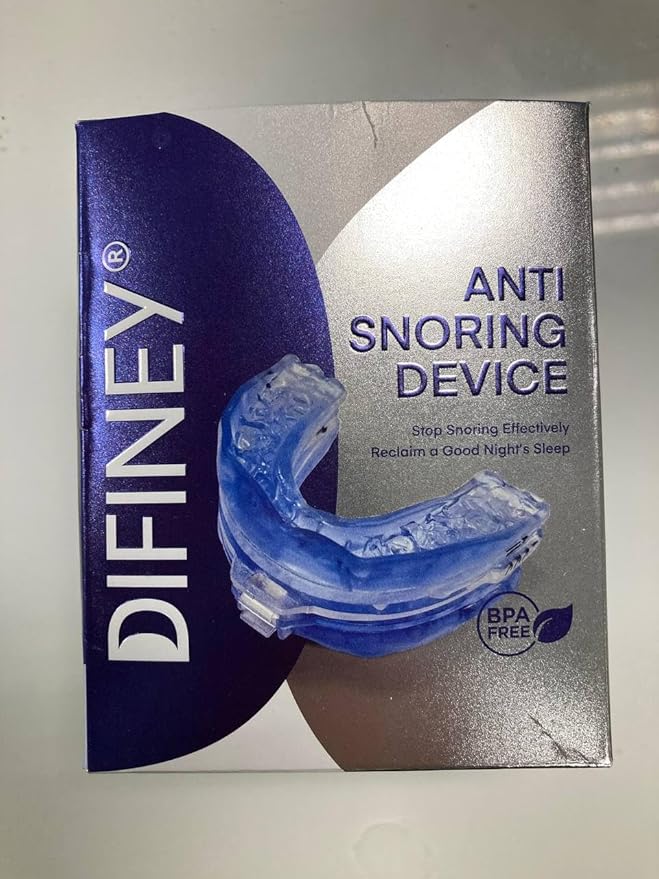 Anti Snoring Device: FDA-Cleared Snoring Solution – Adjustable Snore Stopper Mouth Guard for Men & Women – Anti Snoring Mouthpiece to Improve Sleep – Reusable Night Use
