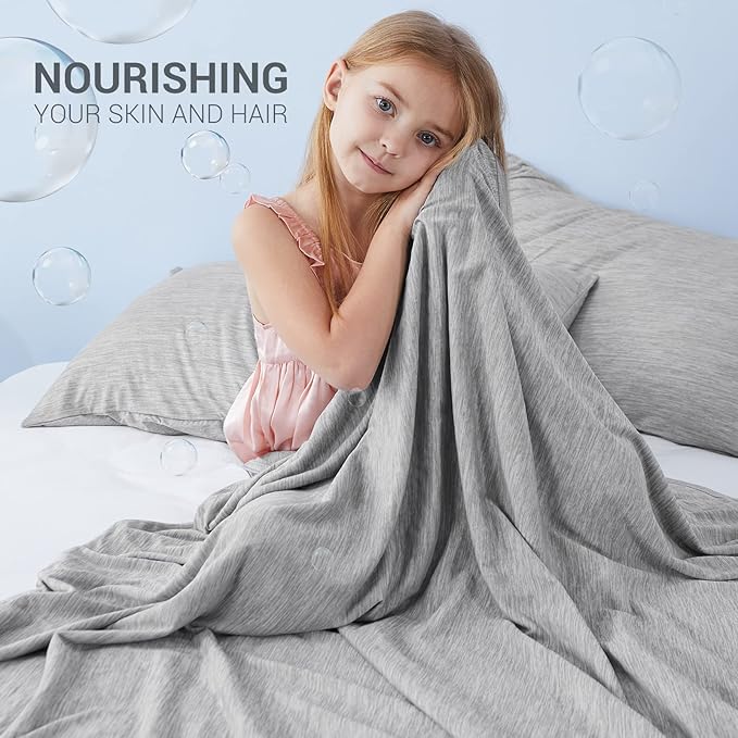 Marchpower Cooling Blanket for Kids Hot Sleepers, Arc-Chill Cooling Throw Blanket with Double-Sided Design, Japanese Cooling Fiber Absorbs Body Heat, Lightweight Soft Blanket for Sleeping Baby Travel
