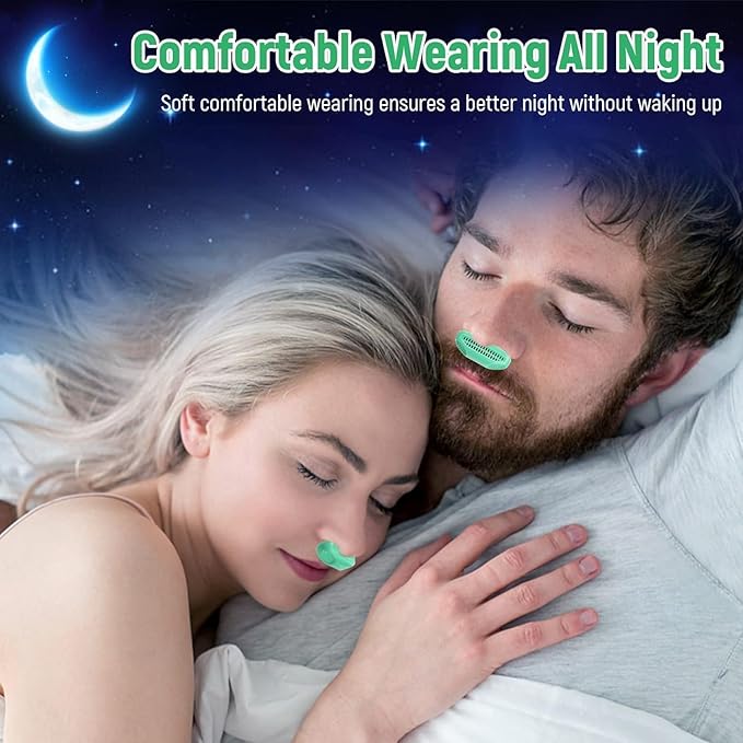 Anti Snoring Devices for Women Men, Soft and Comfortable Material, Easy to Use&Clean