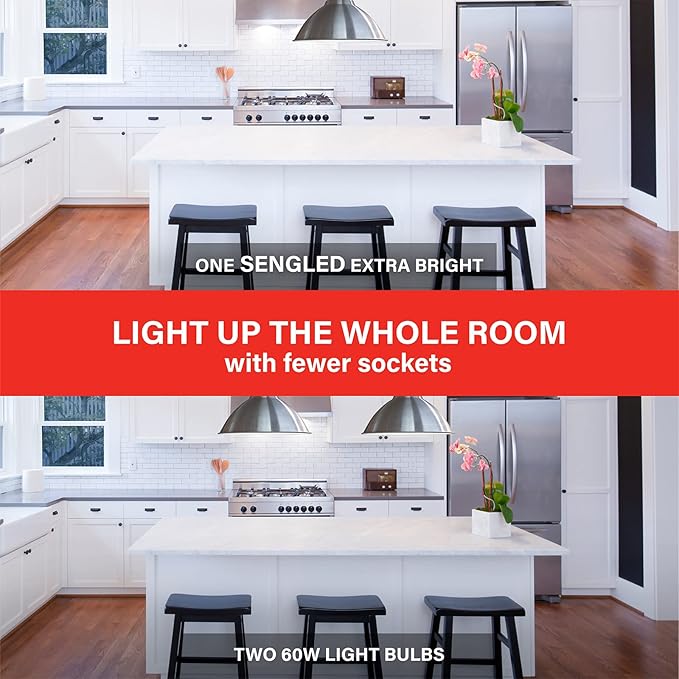 Sengled Smart Light Bulbs, 100W Equivalent WiFi Light Bulb, 1500LM High Brightness Smart Bulbs That Work with Alexa Google, Dimmable A19 Daylight 5000K Alexa Light Bulb, CRI>90, No Hub Required, 2Pack