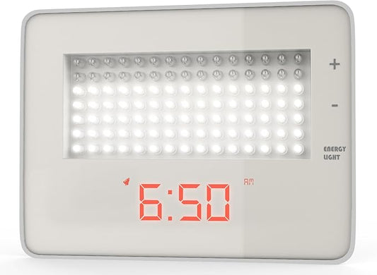 Aura EnergyUP Wake up and Light Therapy Lamp 10,000 Lux