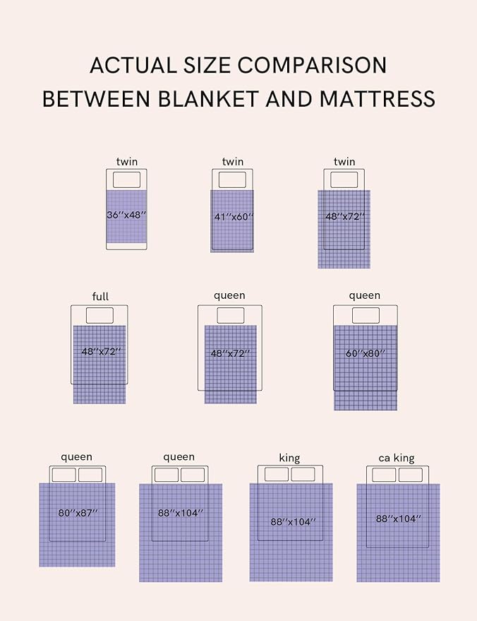 YnM King Size Cooling Weighted Blanket for Adults (88x104 Inches, 30 Pounds, Light Grey), Perfect for Hot Sleepers with Cooling Rayon/Glass Beads, Heavy Bed Blanket for Couple on Queen or King Bed
