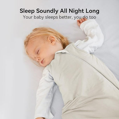 Rayon Made from Bamboo Sleep Sack 24-36 Months 1.0 Tog Ultra Soft Baby Wearable Blanket Toddler Sleep Sack 2t-3t for Babies Unisex 2-Way Zipper 3t Baby Sleeping Bag Extra Large Long XXL