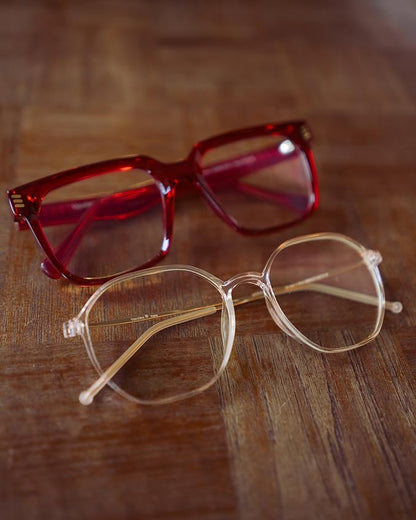 VISOONE Lightweight TR90 Blue Light Blocking Glasses Frame with Anti Glare Eye Protection for Women and Men RANE
