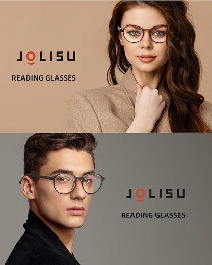 5 Pack Reading Glasses For Women,Blue Light Blocking Computer Reader Spring Hinge Eyeglasses