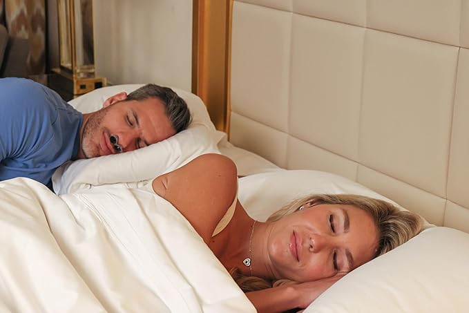 Snoring Solution with Patented Micro-Valves | Reduces Snoring in Both The Nose and Throat | Bed Partner Approved | Lasts up to 150 Nights | for Men and Women | Made in The USA