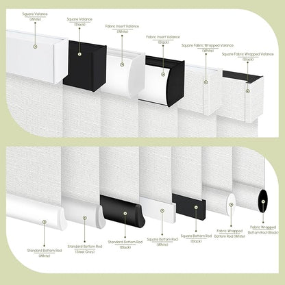 FineTell Motorized Blinds with Remote, 100% Blackout Roller Shades Compatible with Alexa,Apple Homekit,Google Home APP and Voice Control, Customized Electric Blinds (100% Blackout Dreamy White)