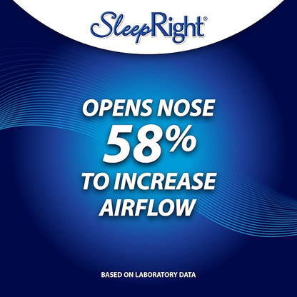 SleepRight Intra-Nasal Breathe Aids Breathing Aids for Sleep Nasal Dilator - 2 Pack (4 Pieces)