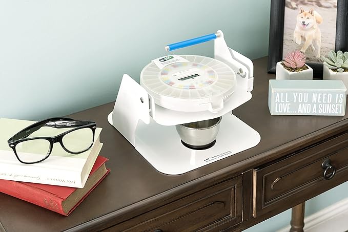 e-Pill MedTime Station Pro - Advanced Locked Automatic Pill Dispenser - Clear Lid