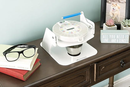 e-Pill MedTime Station Pro - Advanced Locked Automatic Pill Dispenser - Clear Lid