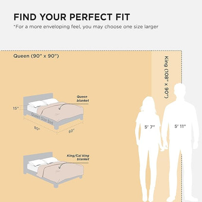 Bedsure 100% Cotton Muslin Blanket Queen Size for Bed - 4-Layer Breathable and Lightweight Thin Soft Summer Gauze Muslin Blankets for Adults, Linen Beige, 90x90 Inches