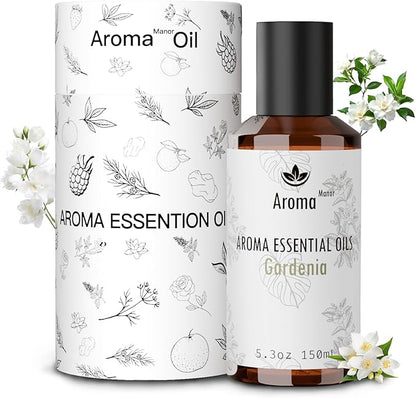 Hotel Diffuser Oil - Gardenia Essential Oils for Scent Air Cold Diffuser - Gardenia, Jasmine, Green Leaves, Lily of The Valley - Home Luxury Scents Aroma Fragrance
