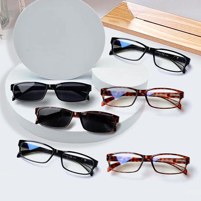 JOSCHOO Computer Reading Glasses for Women and Men 6 Pack Blue Light Blocking Spring Hinge Readers