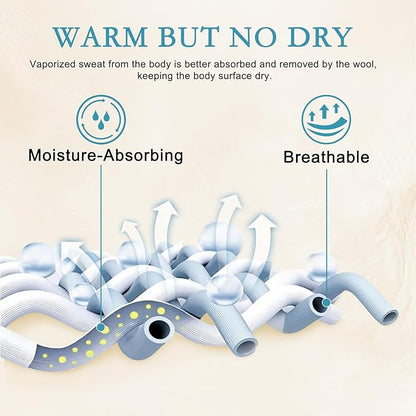 YOUR MOON Summer Lightweight Wool Comforter - Breathable & Thin Duvet Insert for Hot Sleepers, 100% Australian Wool Filling 100gsm with Pure Cotton Shell-Twin Size (Gray)