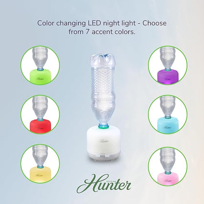 Hunter XJ-520 Aromatic LED Personal Ultrasonic Humidifier