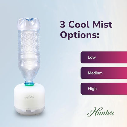 Hunter XJ-520 Aromatic LED Personal Ultrasonic Humidifier