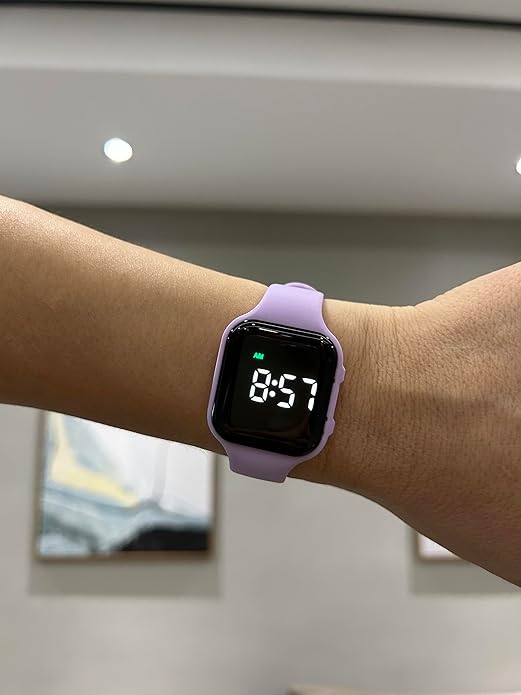 Vibrating Alarm Watch Water Resistant Wake Up Wristband Silent Medical Reminder Watch - with Timer and 15 Daily Alarms