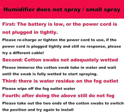 Dual-spray 400ml Mini Humidifier for Desk - Portable Rechargeable Personal Desktop Humidifiers for Office Car Travel Plants Bedroom Baby, Auto Shut-Off, 2 Mist Modes, Super Quiet, White
