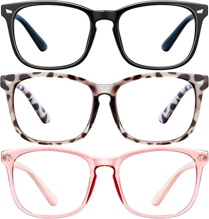 hunsquer Blue Light Glasses for Woman/Men Computer Blue Light Glasses
