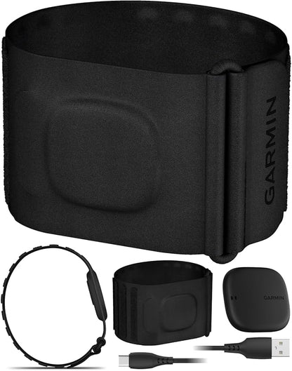 Wearable4U Garmin Index Sleep Monitor (L/XL) – Smart Sleep Band with Advanced Sleep Tracking & Recovery Metrics, HRV, Skin Temperature & Women's Health Tracking, Garmin Connect Compatible PowerBank