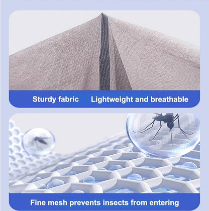 EMF Protection Bed Canopy,RF Protection Bed Netting Retractable Net WiFi Smart Meters Phone Masts Shielding,Silver-200 * 120 * 185cm