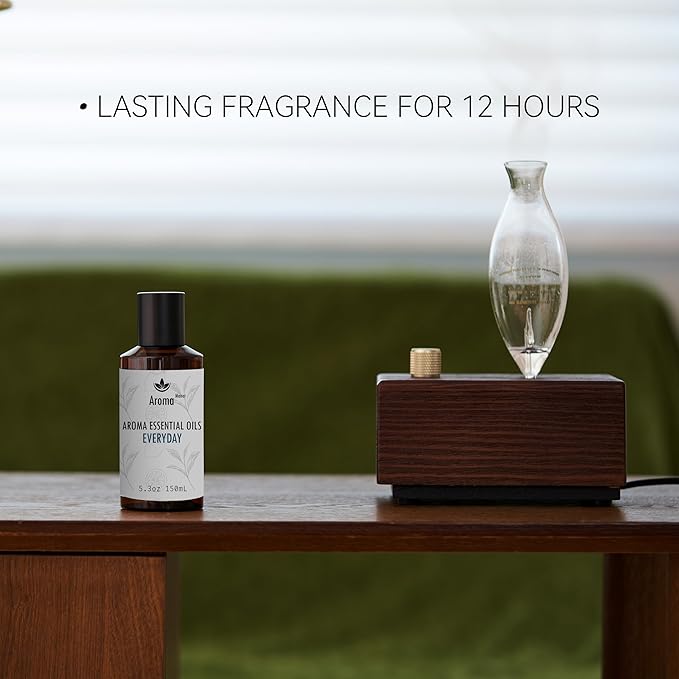 Hotel Scent Diffuser - Everyday Essential Oils for Scent Diffuser - Lemon, Lime,Citron, Guaiac Wood, Tea Leaves - Home Luxury Scents Aroma Fragrance for Home, Office