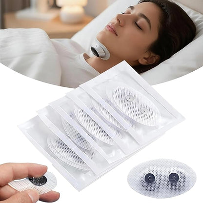 Anti Snoring Device Electrode Plate, 10-Pack Replacement Pads for Electric Anti Snore Stopper Machine Accessories