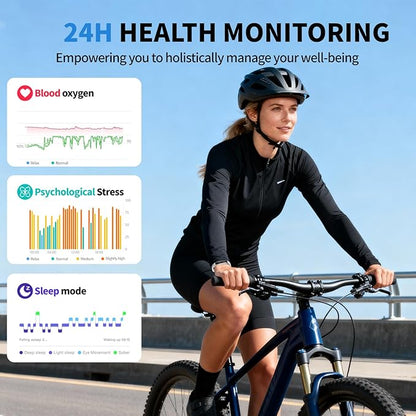 Lightweight Smart Bracelet for Women Men, Step Tracker Watch Wristband With 24/7 Heart Rate Sleep Monitor, 12 Sport Modes Fitness Trackers, Waterproof Health Band Fits Android IOS (Black+Black)
