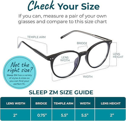 100% Blue Light Blocking Glasses - Better Sleep Anti Eye Strain Protection - Computer Gaming Women Men