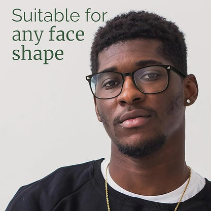 MIGSIR 6 Pack Blue Light Blocking Glasses for Women Men – Stylish Computer & Gaming Glasses, Fashion Square Frame Eyewear