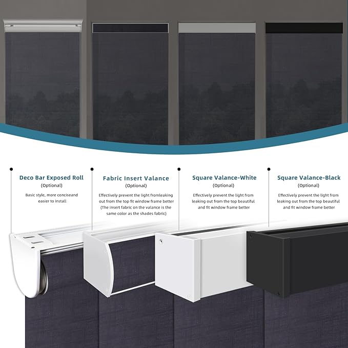 Motorized Blinds with Remote,60% Blackout Light Filtering Shades Compatible with Alexa Google Homekit,Automatic Blinds,Custom Size,Dark Shadow
