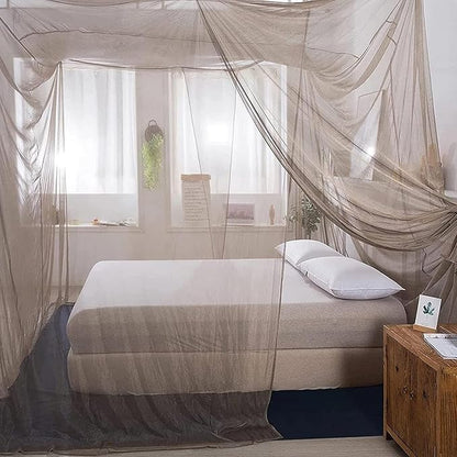 Anti-Radiation EMF Protection Bed Canopy,Radiation Shielding Rate 99.99% WiFi Router Guard Insomnia Relief Anti Radiation Bed Net Shield