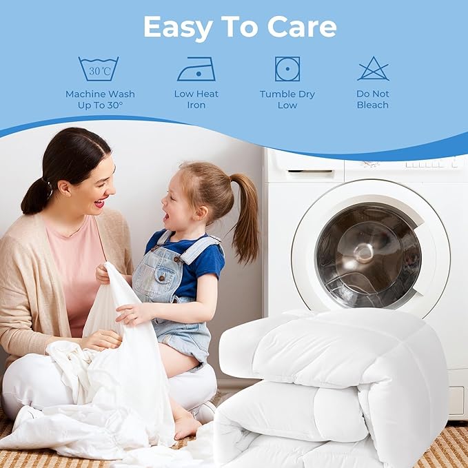YUGYVOB California King Mattress Topper - 600GSM Extra Thick Cooling & Breathable Mattress Pad with Deep Pocket 8"-21" & Soft Down Alternative Filling, White