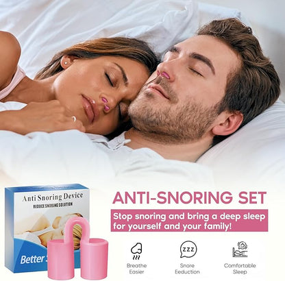 8pcs Anti Snoring Nose Vents Device That Work, Anti Nose Vents for Snoring Devices, Snoring Devices for Men, Nose Opener for Breathing Sleep, Stop Snoring Devices That Work for Men