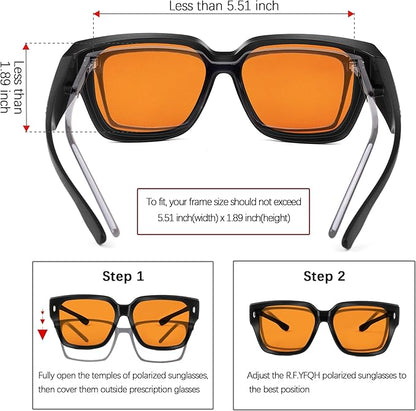 Sleep Blue Light Blocking Glasses for Men and Women, Computer Gaming Glasses Anti Eyestrain & UV Glare