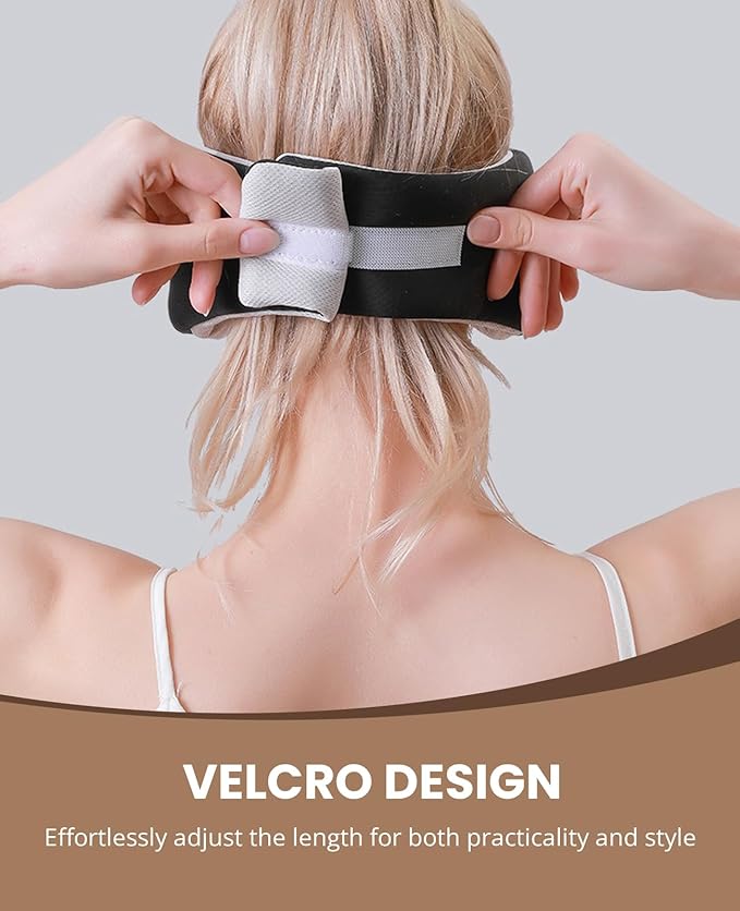 Sleep Mask for Women Men, Reversible Eye Mask Sleeping with Cozy & Cooling Sides, Adjustable Velcro Band, Blackout Face-Hugging Padded Eye Cover for Sleeping Travel Office, Black/White