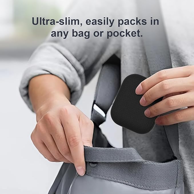 ANJANK Mini Portable Sound Machine for Sleep,Travel White Noise Machine for Adults, 20 Soothing Sounds, Powerful Battery, 30-Level Volume, Noise Canceling for Sleeping, Office Privacy, Home